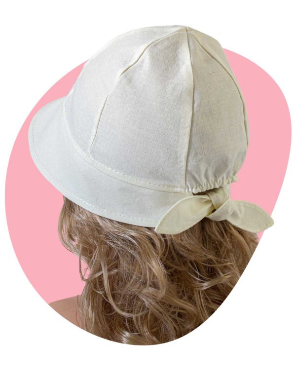 bavlneny klobuk lady crema