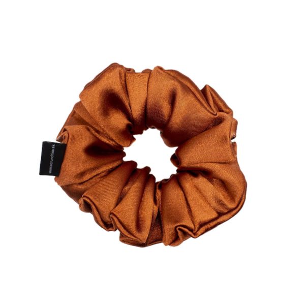 Copper Mini Scrunchie 1