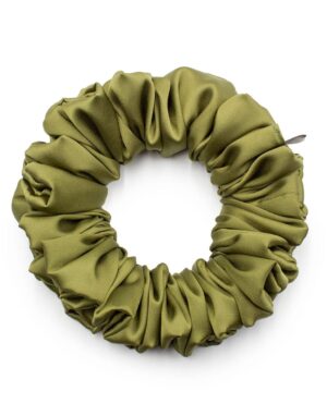 Gumička do vlasov Khaki